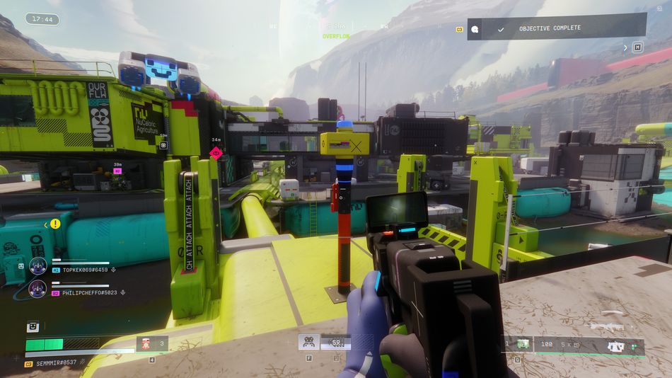 TADs are found at major locations across the map. This one was spotted in Overflow, out in the open amongst the industrial structures.
