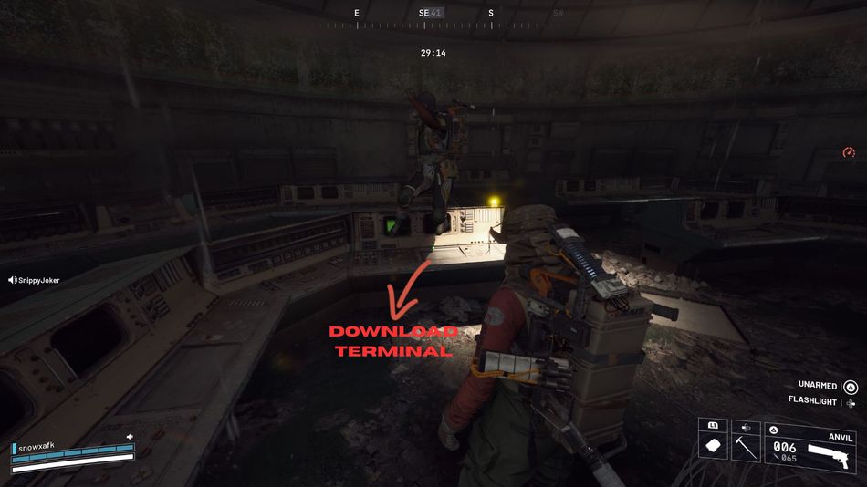 Download Data from any Terminal during Hidden Bunker event to complete the challenge.