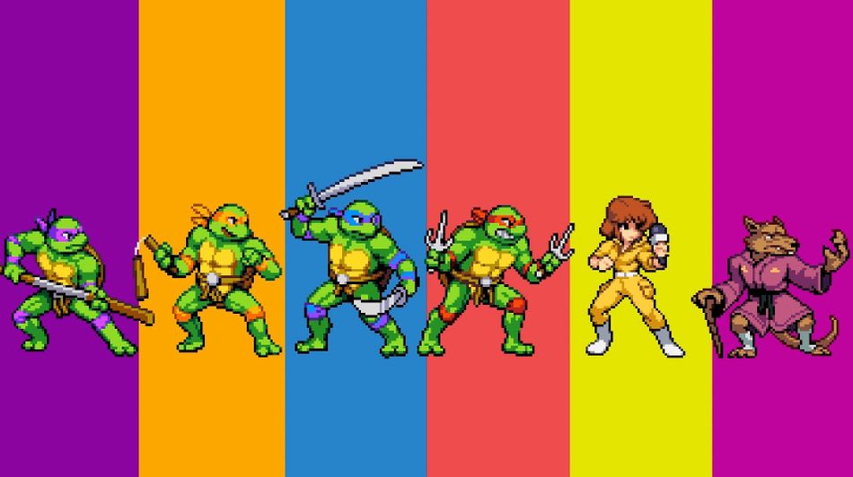 TMNT: Shredder's Revenge - Playable characters