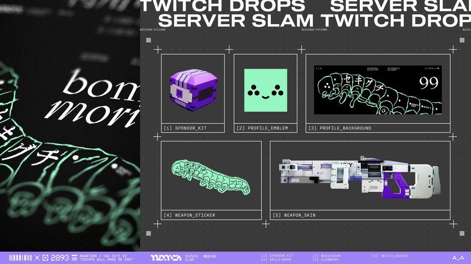 All Server Slam Twitch Drops for Marathon