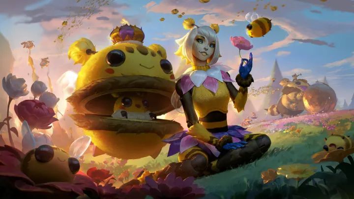 Orbeeanna skin splash art