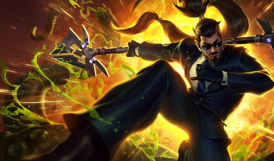 Secret Agent Xin Zhao splash art