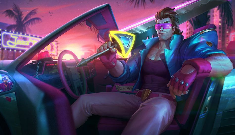 Demacia Vice Garen splash art