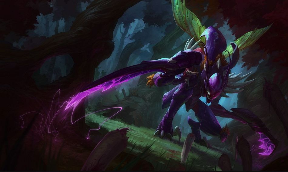 Kha'Zix base splash art