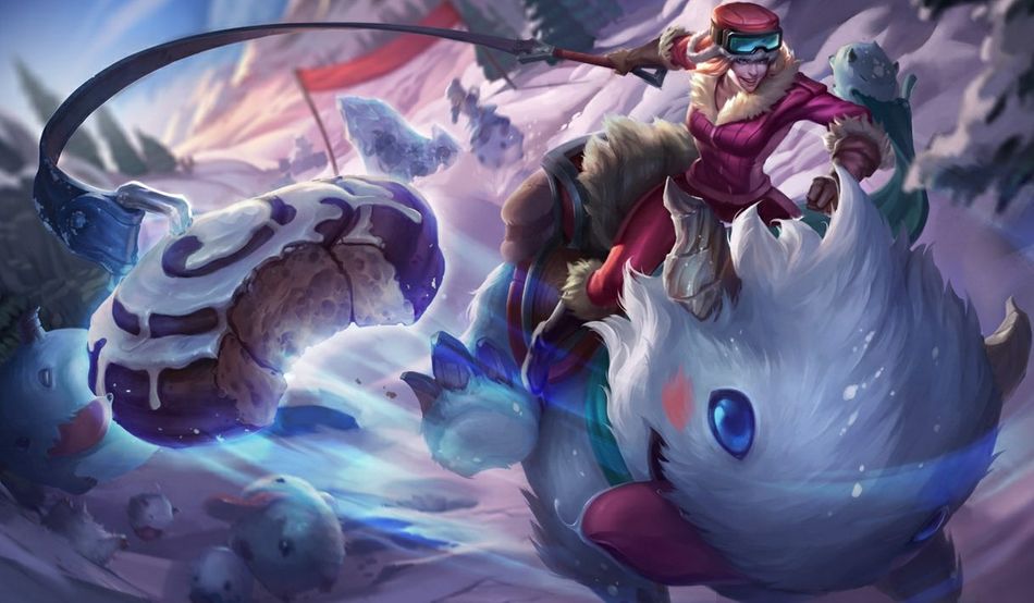Poro Rider Sejuani splash art
