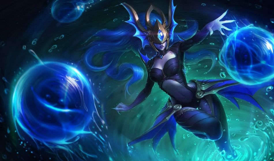 Atlantean Syndra splash art