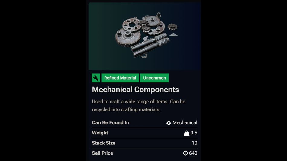 ARC Raiders: How to Get Mechanical Components