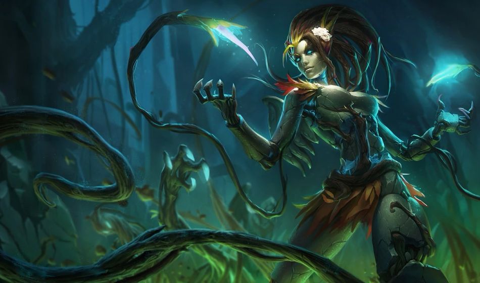 Haunted Zyra splash art