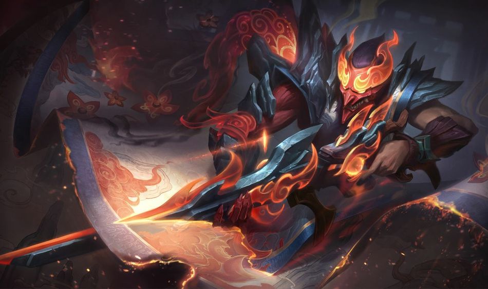 Shan Hai Scrolls Jhin splash art