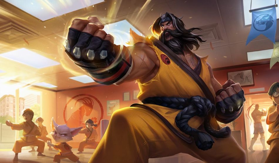 Black Belt Udyr splash art