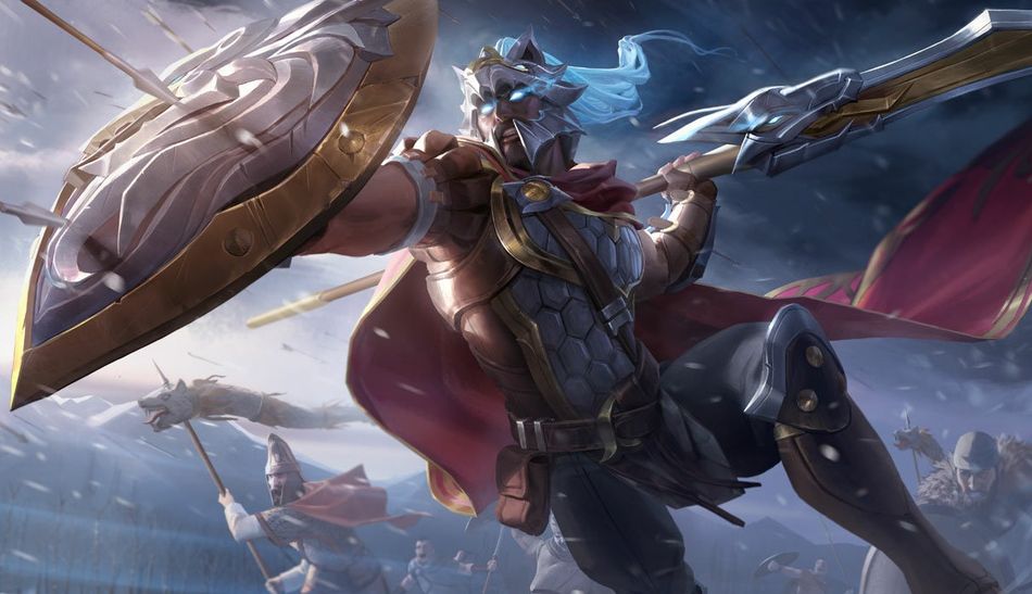 Glaive Warrior Pantheon splash art