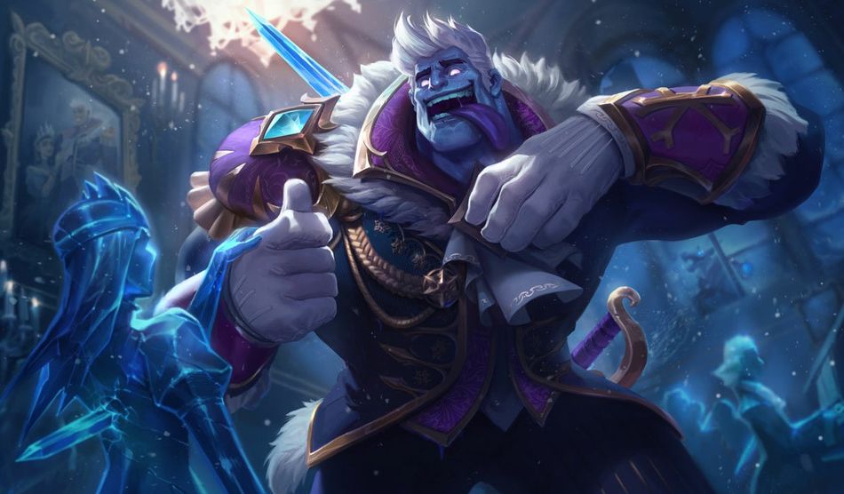 Frozen Prince Mundo splash art