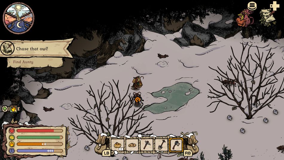 Combat in Winter Burrow is almost non-existent