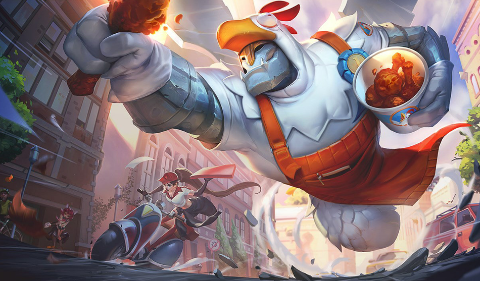 Galio - Birdio splash art