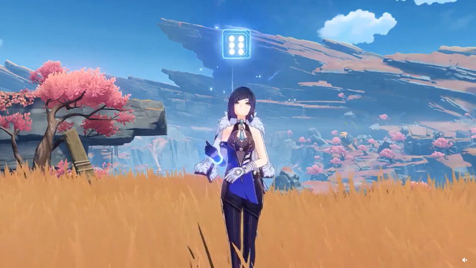 Genshin Impact character Yelan