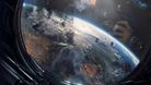The project appears to be a first-person shooter set in a post-apocalyptic future featuring space travel, space pirates, and multiple planets