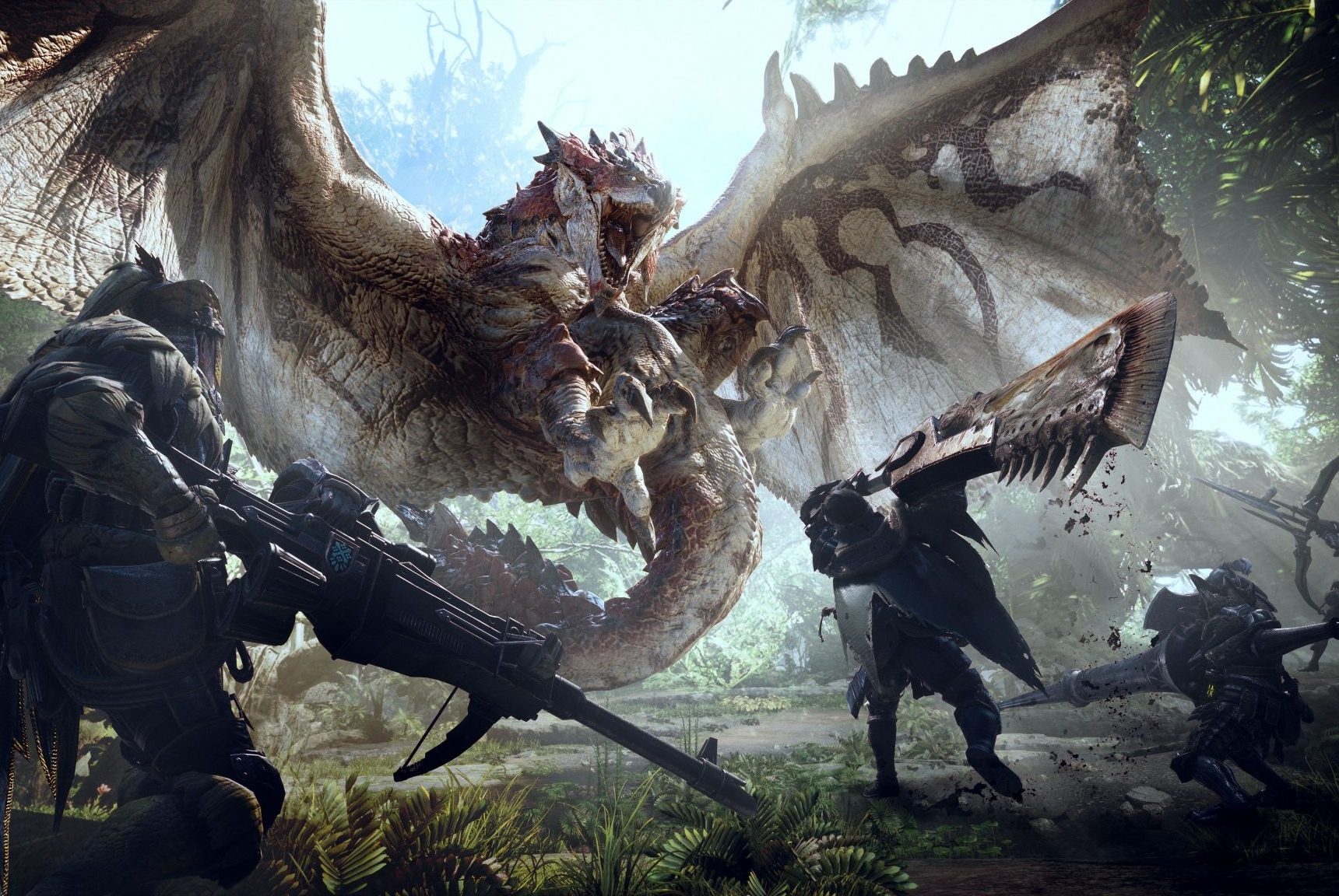 ロッド World Wide Monster Hunter 654 M Monster Hunter: World - Arch-tempered Zorah Magdaros coming to