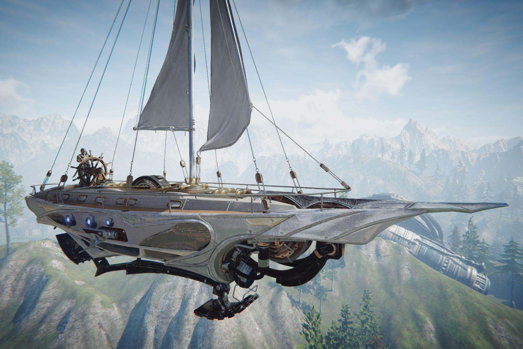 Ascent: Infinite Realm - Wind Sprinter airship
