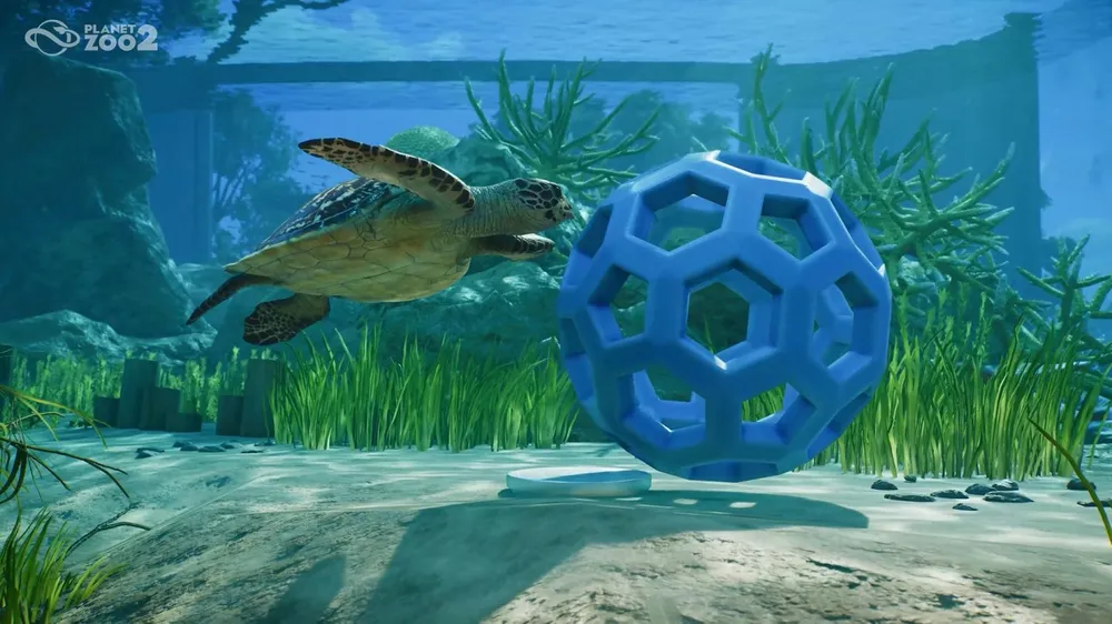 Planet Zoo 2 features dedicated aquarium building tools