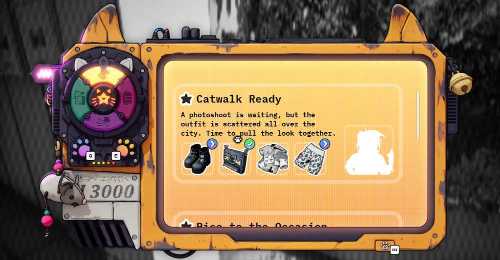 The journal will let you know now many items you're missing to get one of the special cats.