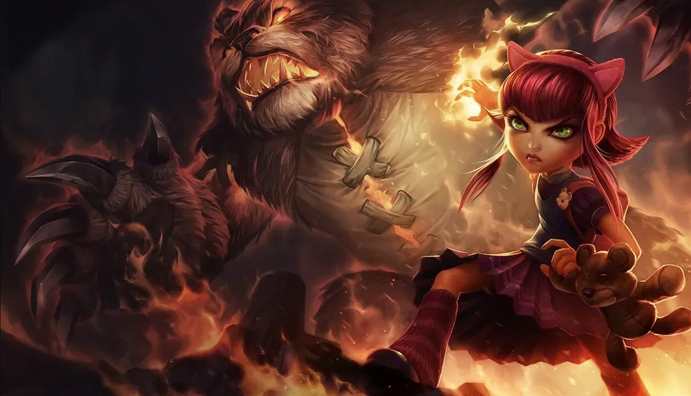 Annie base splash art