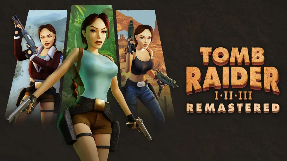 Tomb Raider I–III Remastered offers the original trilogy with updated visuals and the option to toggle between modern and original graphics