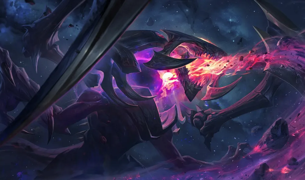 Dark Star Cho'Gath splash art