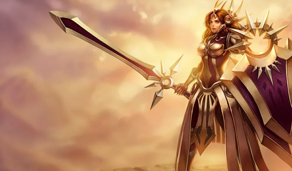 Leona's default splash art