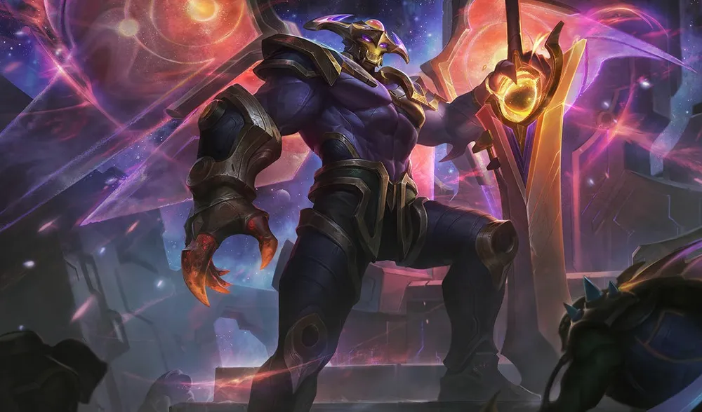 Odyssey Aatrox splash art