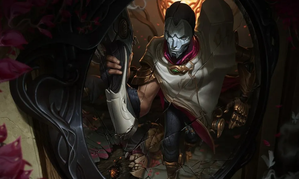 Jhin base splash art