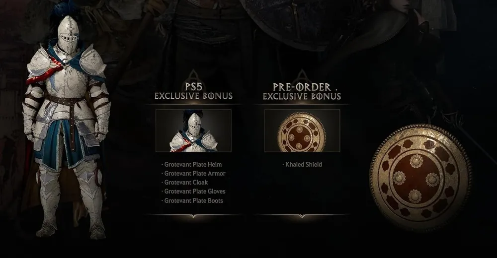 Bouclier Khaled - Bonus de précommande