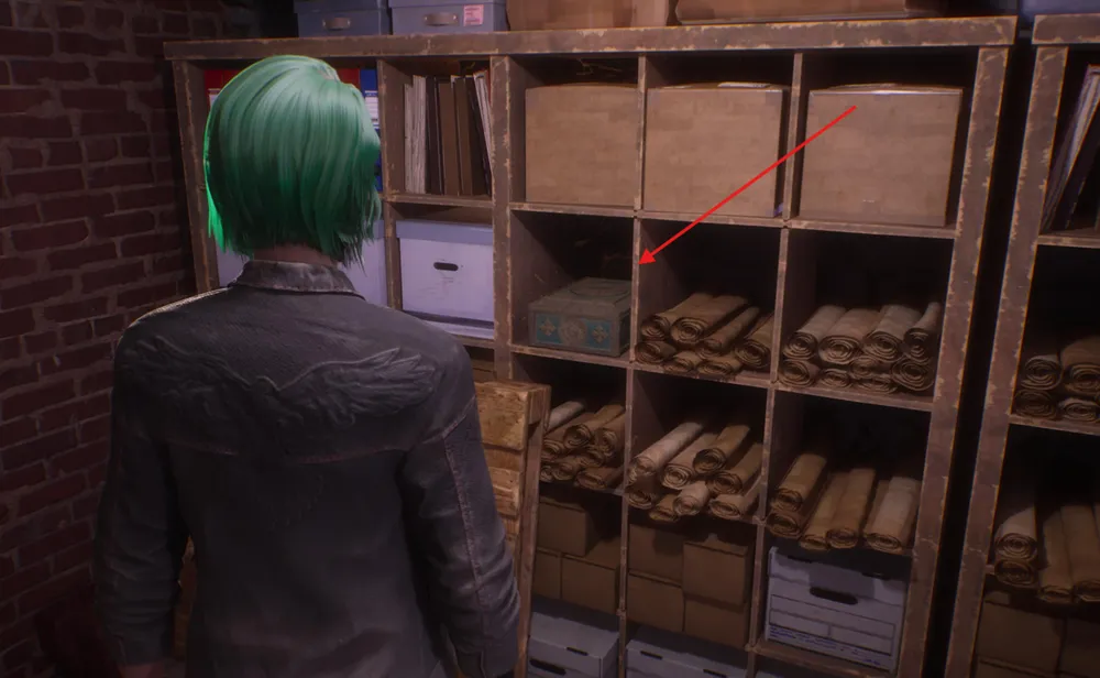 Opening the box reveals clues and information about the secret society of Abraxas.