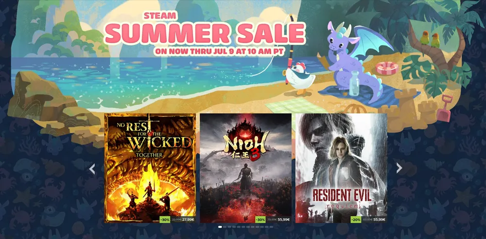 Steam Summer Sale 2026 banner - AltChar