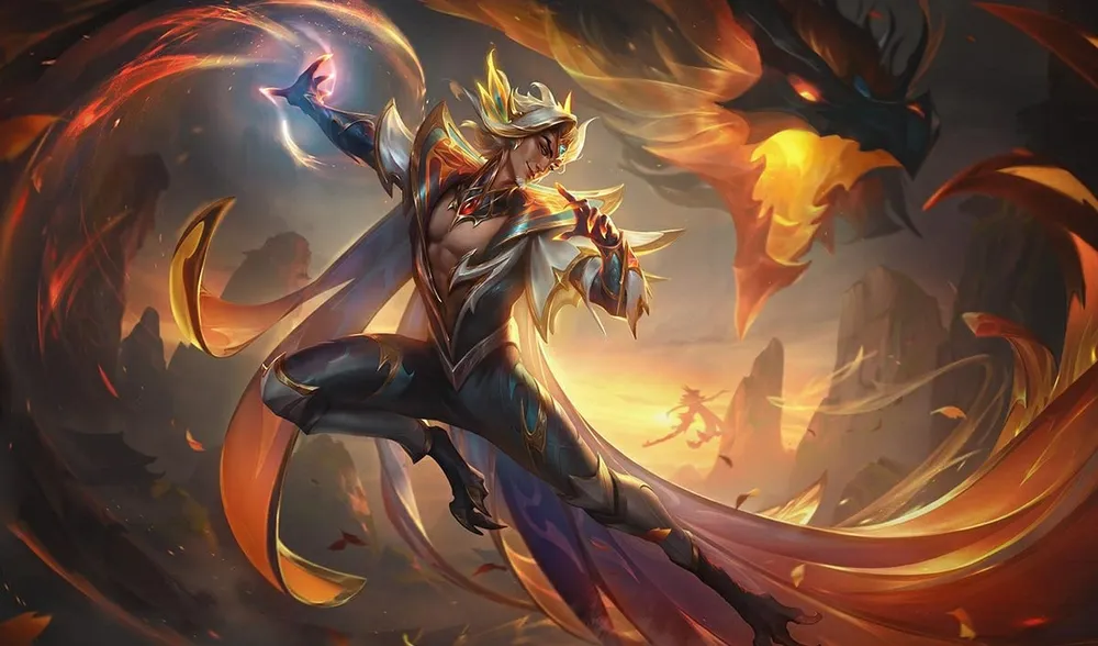 Dragonmancer Rakan splash art