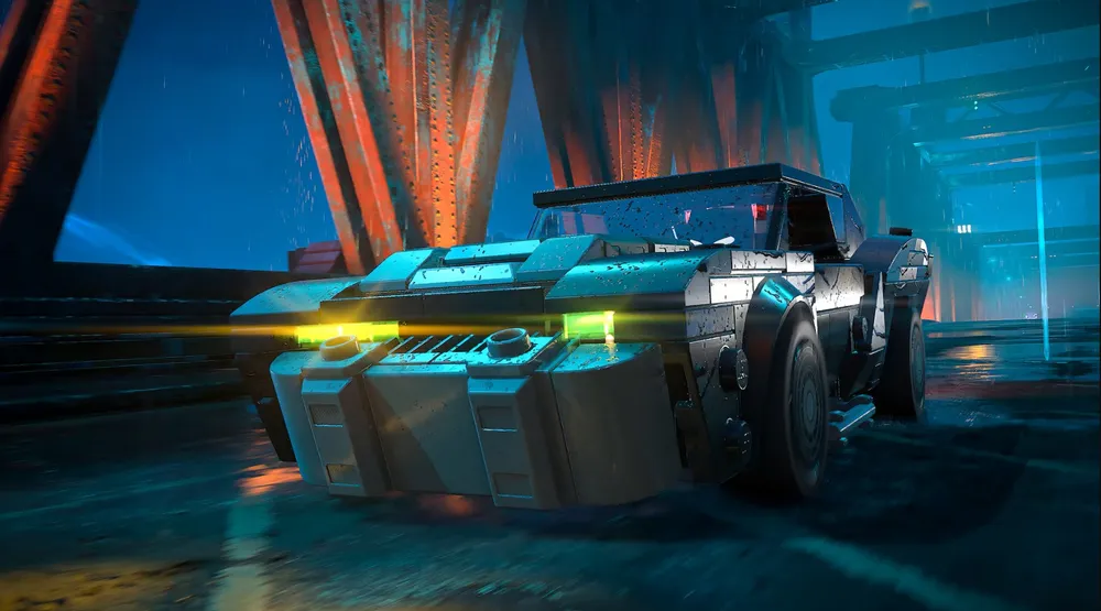 Open-world Gotham City exploration with activities, grapple launcher, Batglider flight, drivable Batmobiles, and customizable Batcave