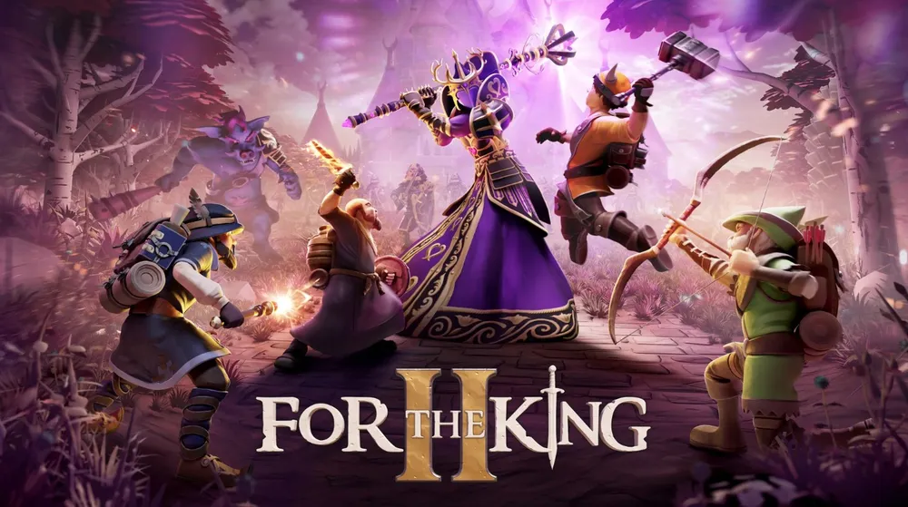 For the King 2 is a turn-based roguelite RPG with online co-op for up to four players set in the kingdom of Fahrul
