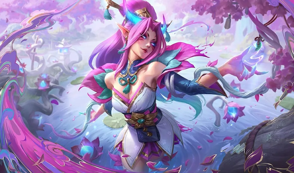 Spirit Blossom Zyra splash art