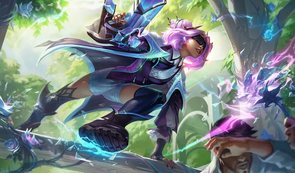 Withered Rose Zeri splash art