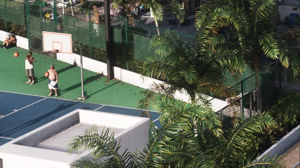 True to Rockstar’s design philosophy, players can approach local street courts scattered around the Leonida region