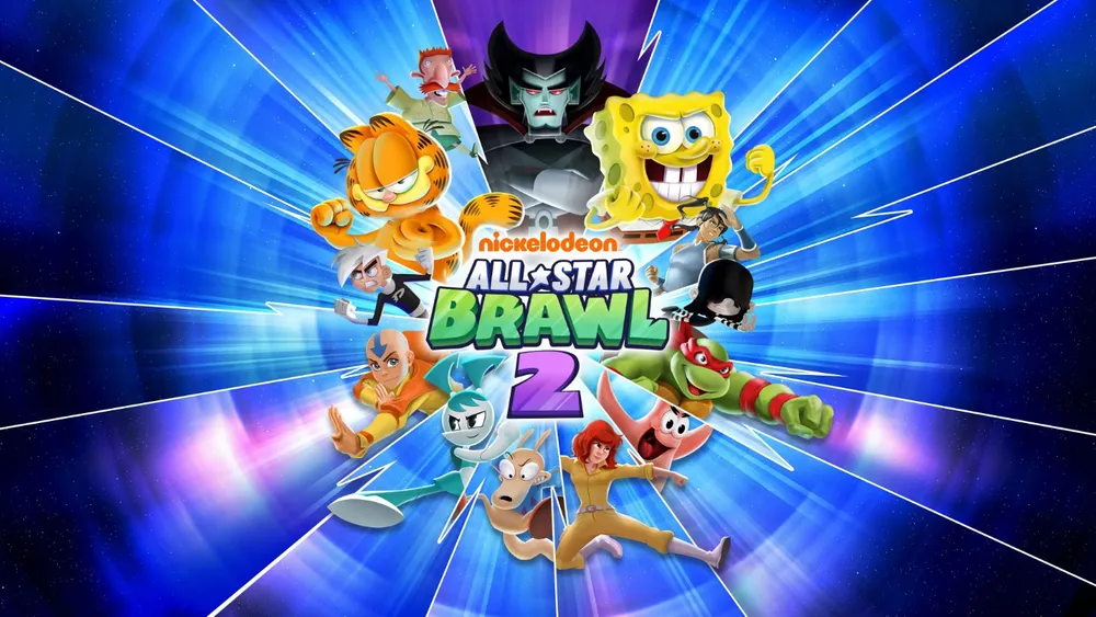 Nickelodeon All-Star Brawl 2 is a platform fighter featuring classic cartoon characters like SpongeBob, TMNT, and Jimmy Neutron with new supers and roguelike campaign