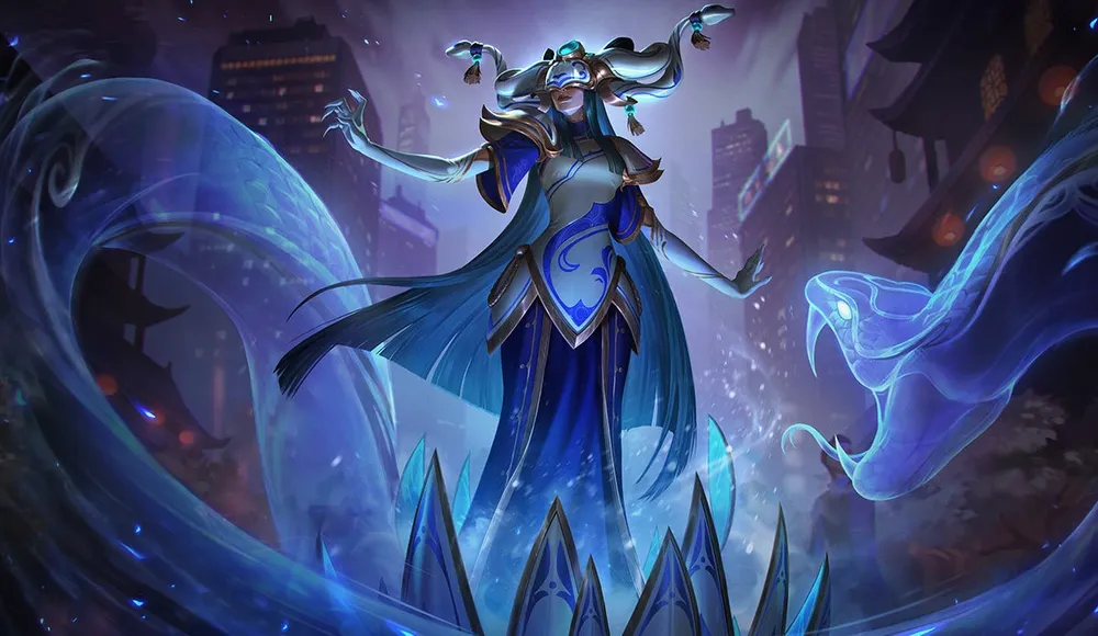 Porcelain Lissandra splash art