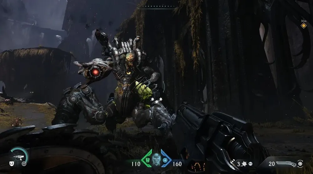 The update provides cleaner reconstruction with less visual noise from overlapping thin objects during chaotic gameplay
