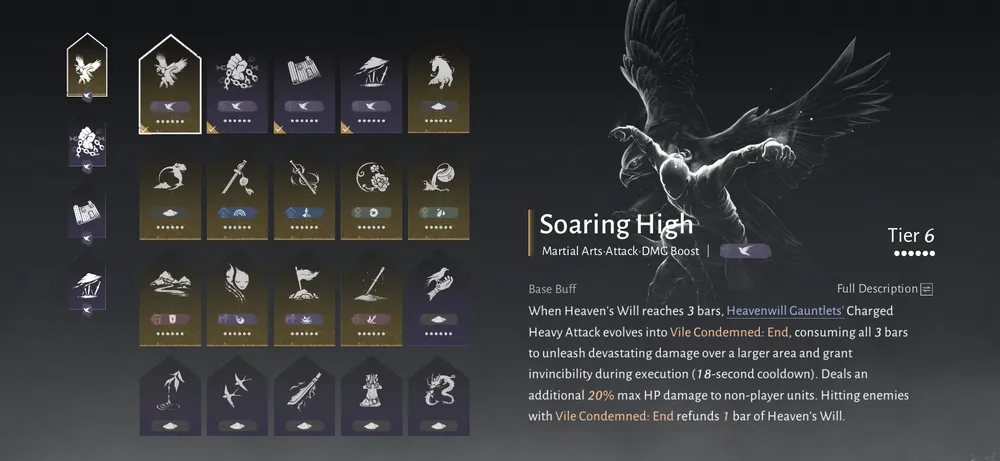 Soaring High - Heavenwill Gauntlets' Inner Way