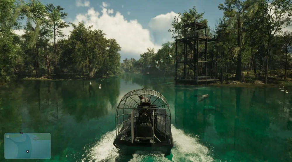 The primary playground for these flat-bottomed vessels is the Grassrivers, a massive wetland region inspired by the Florida Everglades